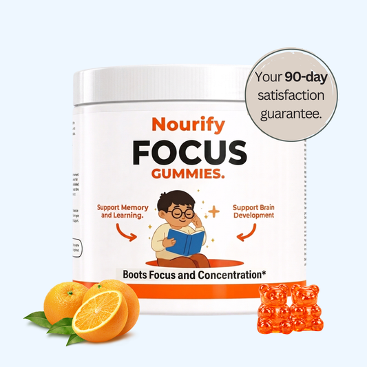 Nourify - Gomitas para la concentración infantil